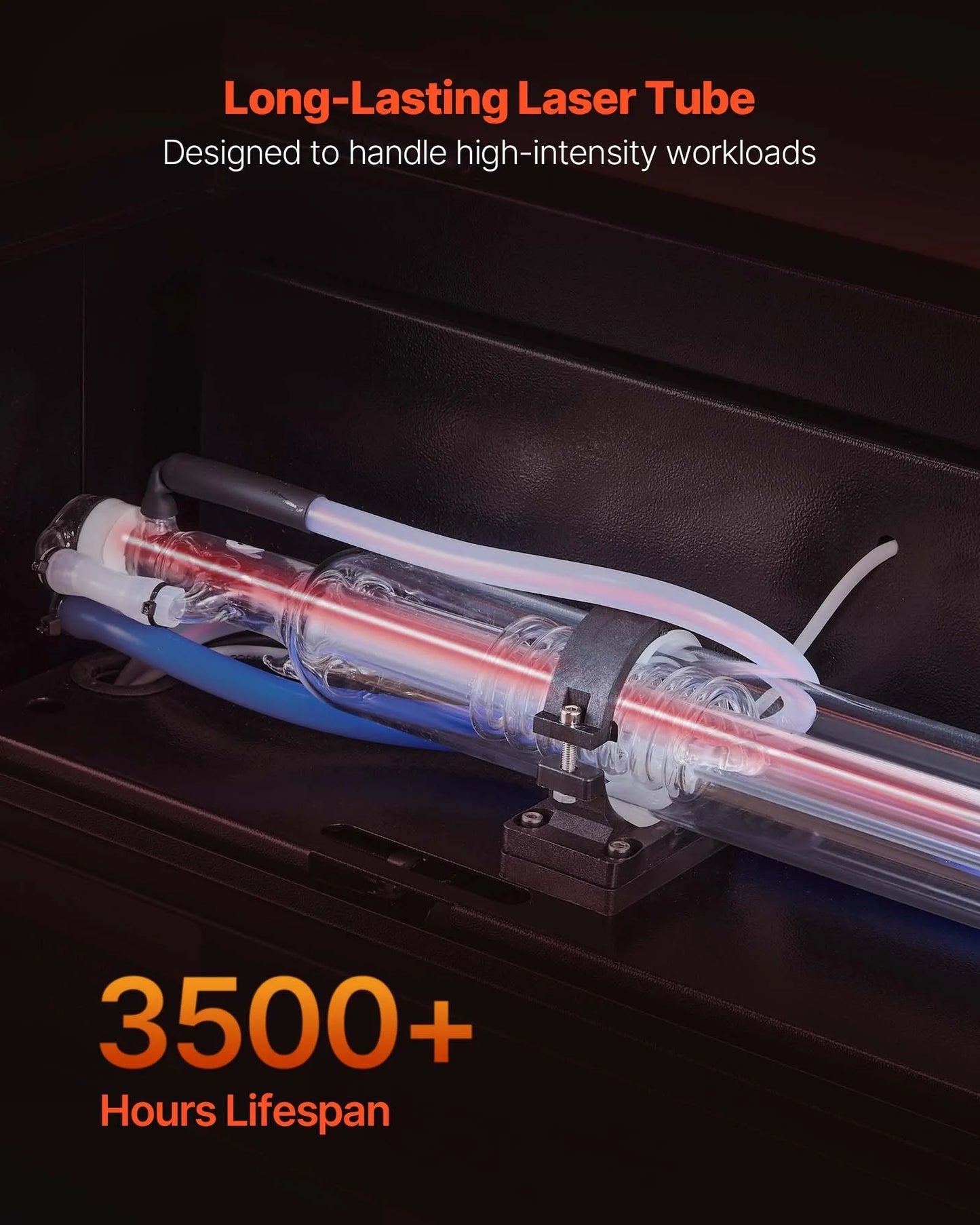 60W CO2 Laser Engraver, 600 x 400 mm, CO2 Laser Engraver Cutter Machine with 4 Way Pass Air Assist, Engraving Cutting Machine, Compatible with LightBurn CorelDRAW RDWorks, for Wood Acrylic Glass