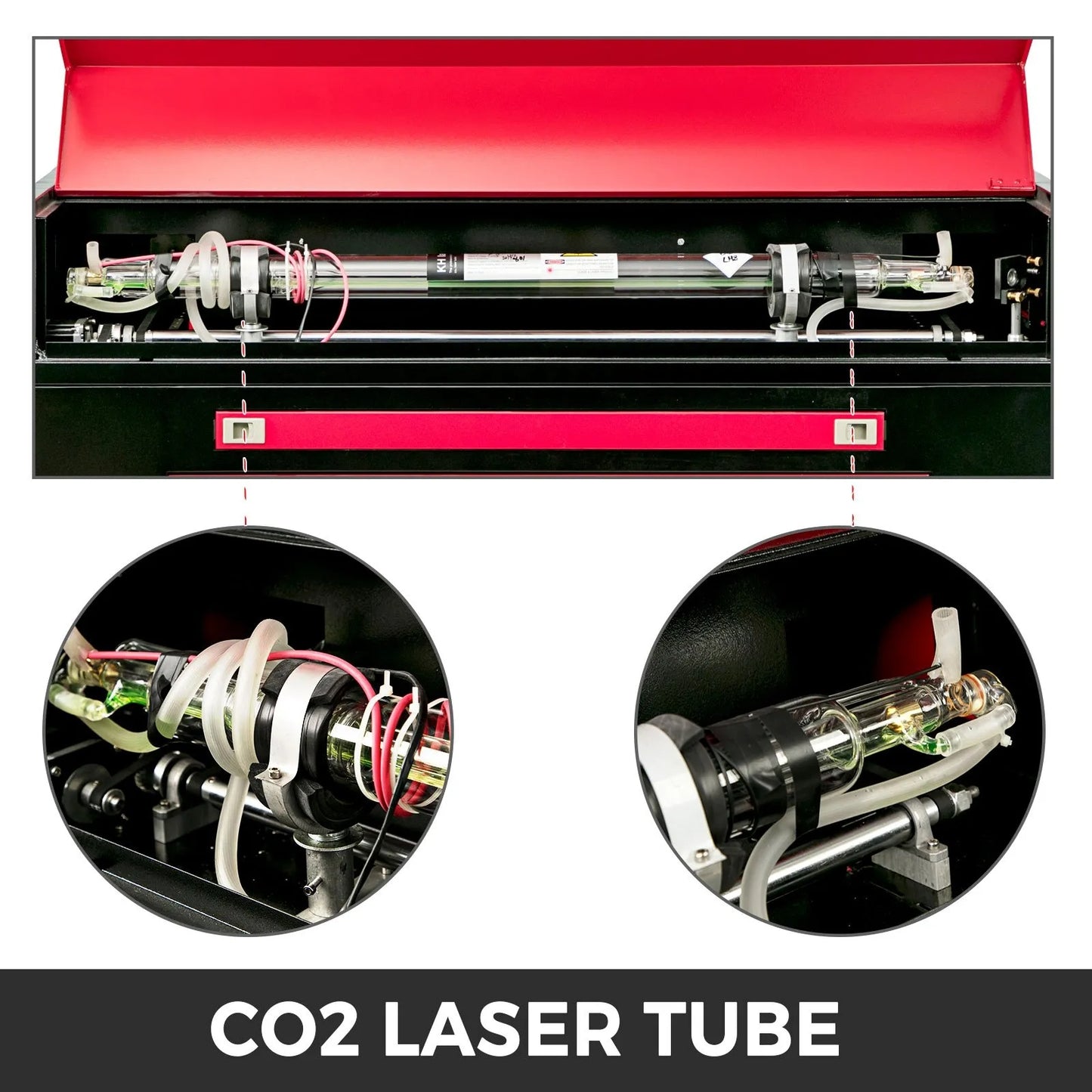 60W Laser Engraver 500x700mm Laser Cutter Engraving Machine CO2 Laser Engraver USB Interface for DIY Engraving