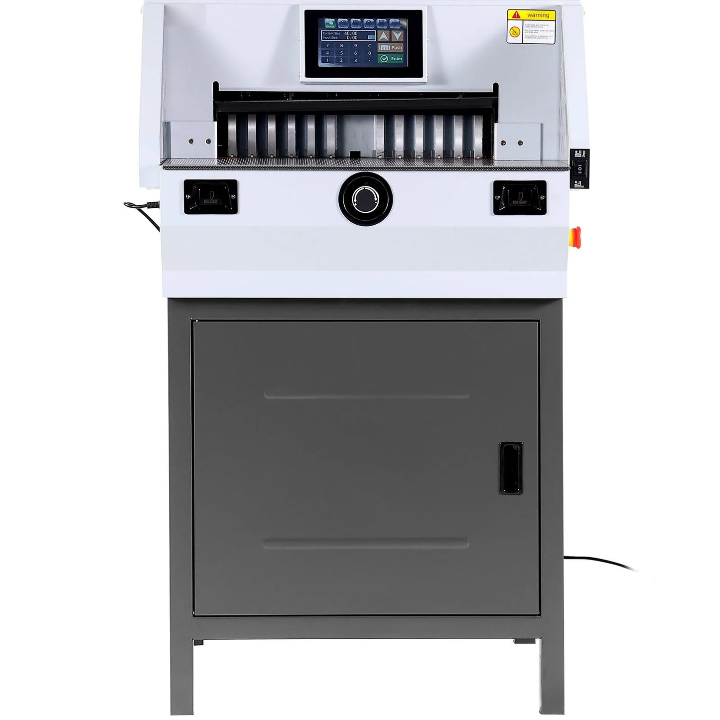 Electric Paper Cutter 482.6 mm Cutting Width 80 mm Thickness 177.8 mm Touchscreen