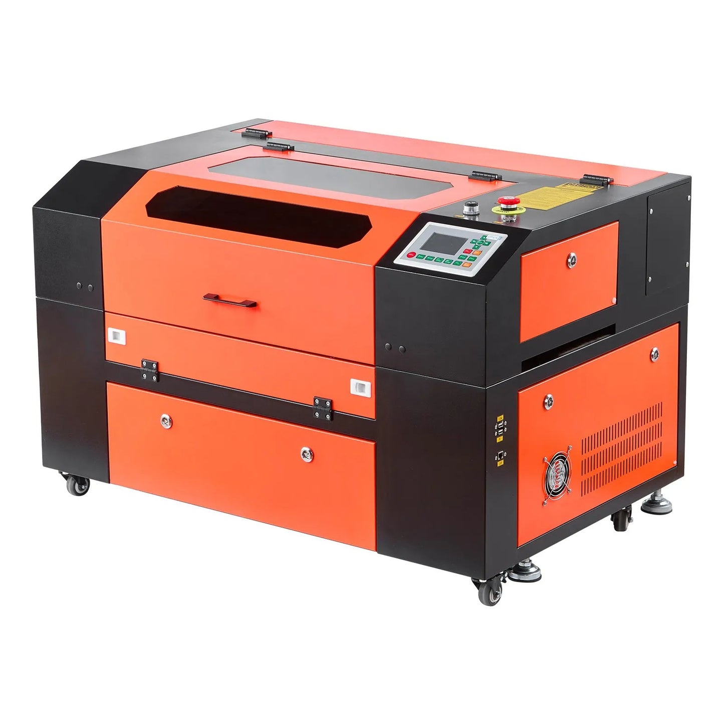50W CO2 Laser Engraver, 500 x 300 mm, CO2 Laser Engraver Cutter Machine with 4 Way Pass Air Assist, Engraving Cutting Machine, Compatible with LightBurn CorelDRAW RDWorks, for Wood Acrylic Glass