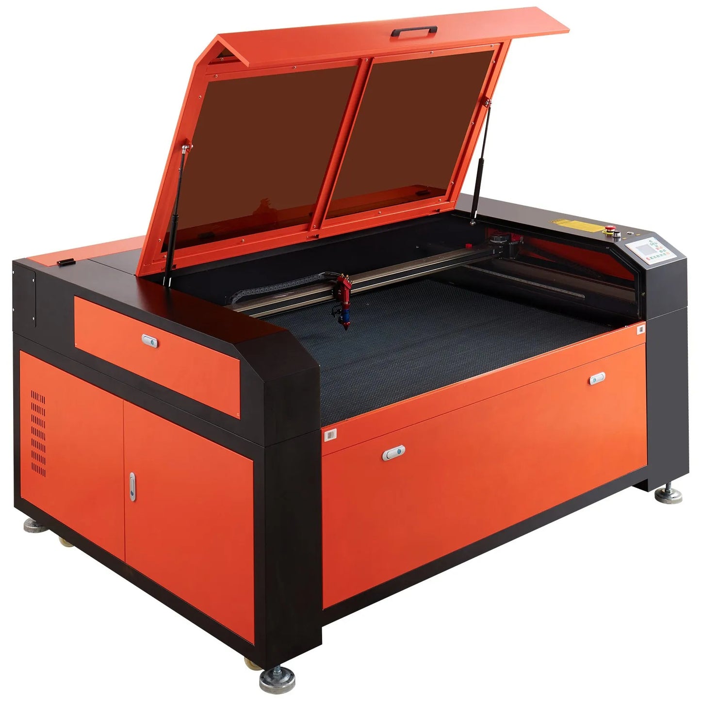 130W CO2 Laser Engraver, 1400 x 900 mm, CO2 Laser Engraver Cutter Machine with Water Chiller, 2 Way Pass Air Assist, 1200 mm/s Speed, Autofocus Engraving Cutting Machine, for Wood Acrylic Glass