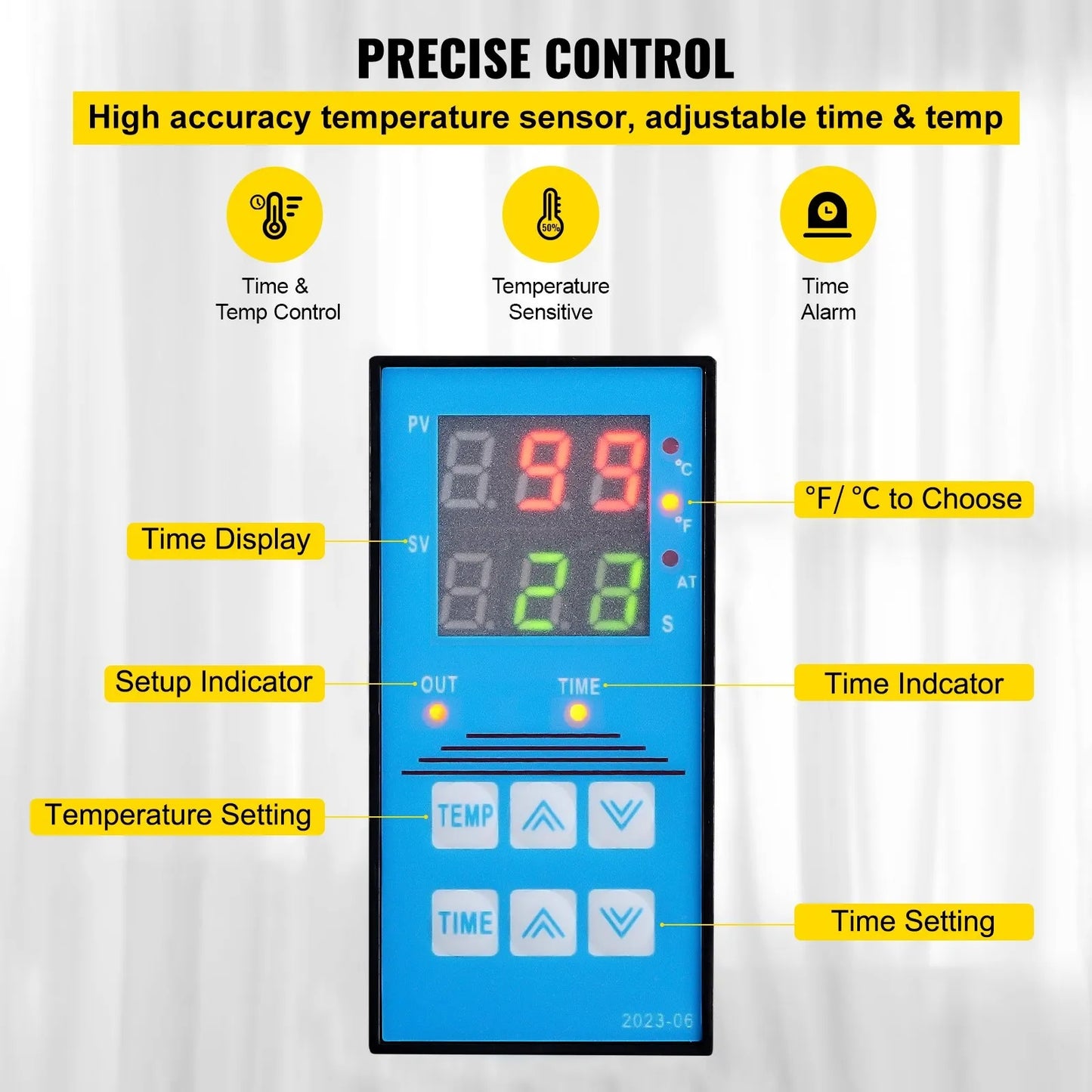 Hat Heat Press 5.5 x 3.5 inch Heat Press Machine 600W Professional Hat Heat Press Machine for Hats Caps Transfer Press Heat with 12000 Hours Life Digital LCD Timer and Temperature Control
